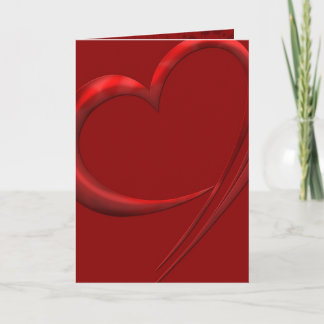 Romantic Heart Greeting Card