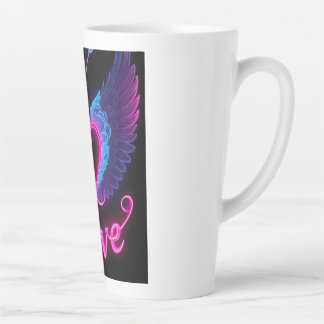 Romantic Heart Love Wings Paper Cups