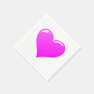 Romantic Heart Napkins