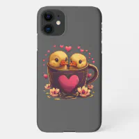 Cute HEART LOVE YOU MOM Mother's Day Photo Case-Mate iPhone Case