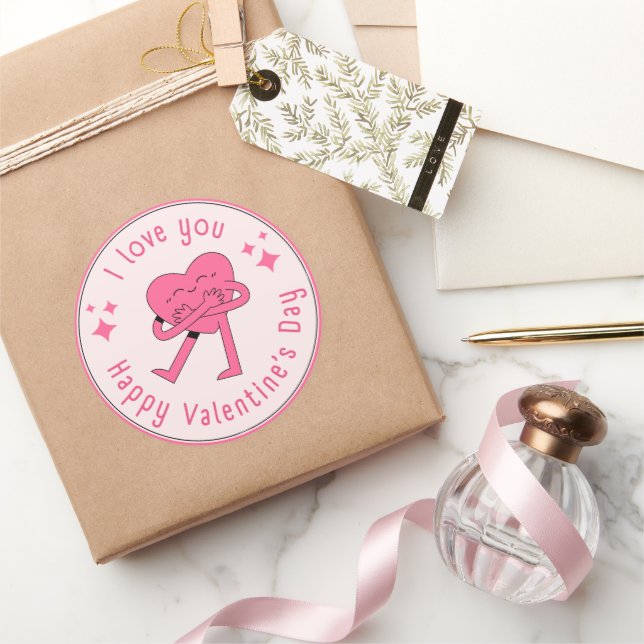 Romantic Heart Sticker (Gifting)