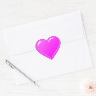 Romantic Heart Sticker Your Love Gift