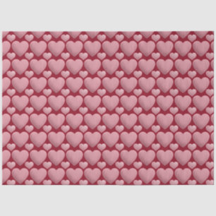 Romantic Heart Tissue Paper
