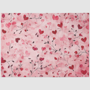 Romantic Heart Tissue Paper