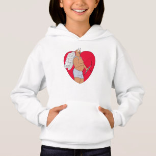 Romantic Heart With an Unusual Cupid