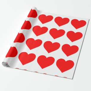 ROMANTIC HEART WRAPPING PAPER
