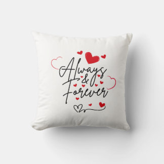 Romantic Heartbeat Design | Always in Love Cushion