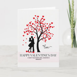 Romantic Hearts Greeting Card