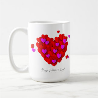 Romantic Hearts Valentine’s cup