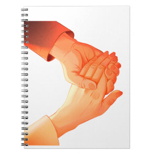 "Romantic Holding Hands Illustration Mug – Love &  Notebook