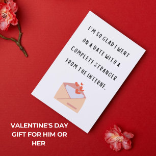 Romantic & Humourous Valentine's Gifts: Cards for 