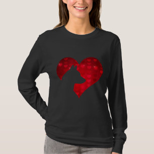 Romantic I Love My Corgi Dog T-Shirt