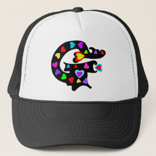 ╚»★Romantic Initial G Stylish Trucker Hat★«╝ Hat