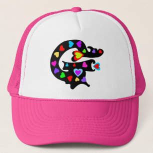 ╚»★Romantic Initial G Stylish Trucker Hat★«╝ Hat