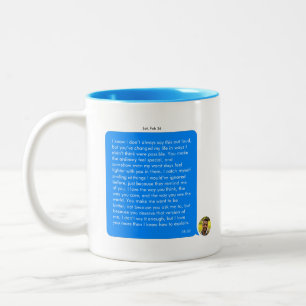 Romantic Instant Messenger Custom Message Two-Tone Coffee Mug