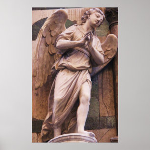 Romantic Italian Renaissance Angel Poster