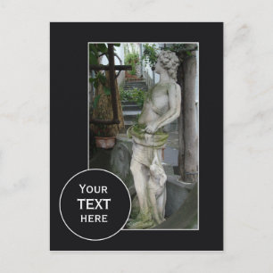Romantic Italy custom postcard