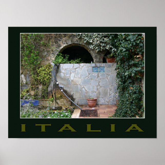 Romantic Italy poster (Front)