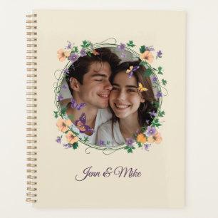 Romantic Ivy and Butterflies Planner