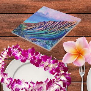 Romantic Kauai Kalalau Valley Tile