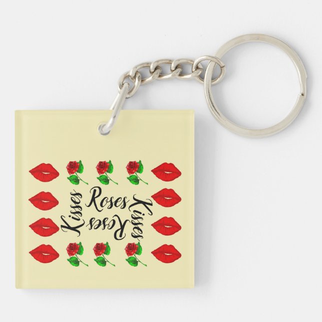 Romantic key chain (Back)