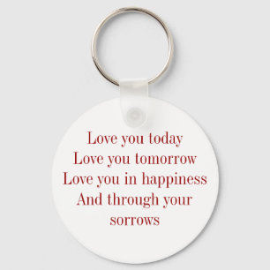 romantic keychains