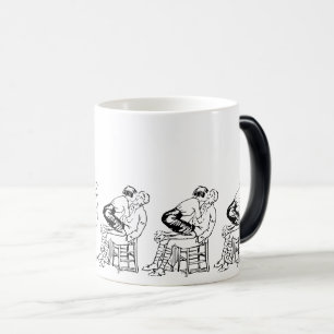 Romantic Kiss: Girl in Love  Magic Mug