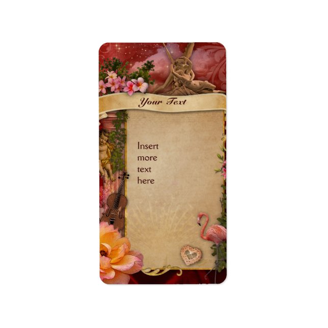 Romantic Label (Front)