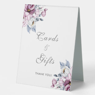 Romantic Lavender & Powder Blue Floral Blossom