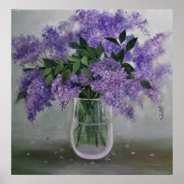 Romantic Lilacs/Poster Poster (Front)