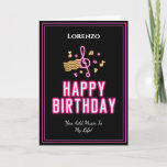 Romantic Love Man Sweetheart Birthday Personalise Card<br><div class="desc">Romantic Love Man Sweetheart Birthday Personalise Card is great to recreate and give to that special person in your life for their birthday.  It is modern and unique to send. Personalise it.</div>