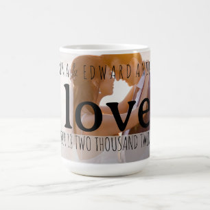 Romantic Love Photo Mug weddings