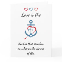 Romantic Love Poem Modern Valentine Card