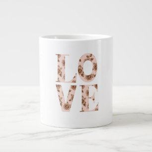 "Romantic Love t Art & Gifts" Large Coffee Mug