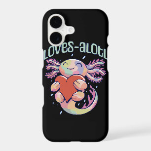 Romantic Loves - happy axolotl