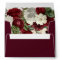 Romantic Marsala Burgundy Red Floral Wedding