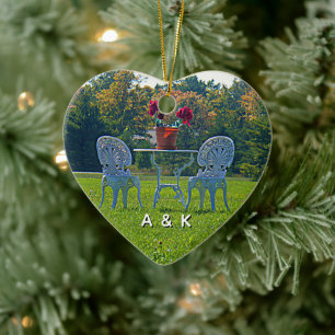 Romantic Meadow of Love Garden Table Flowers Ceramic Tree Decoration