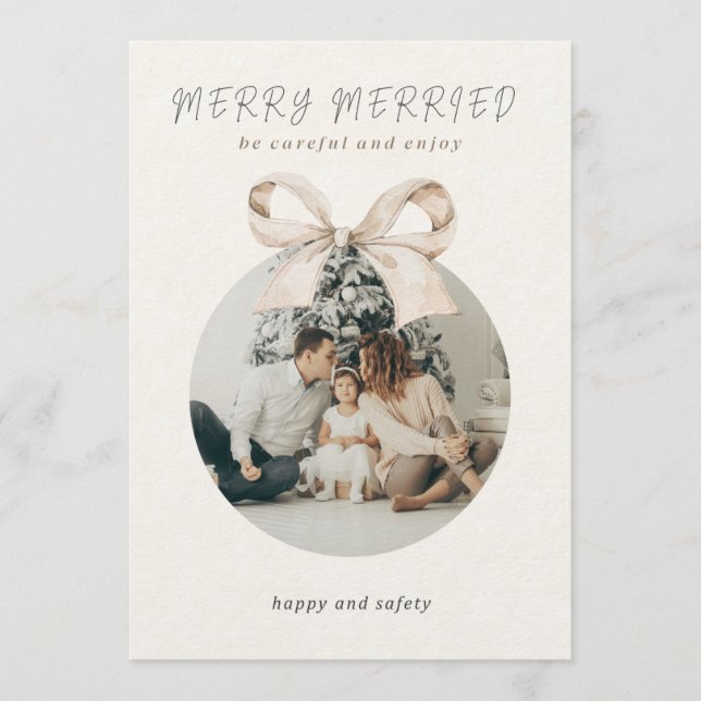 Romantic Merry Married Card (Front)