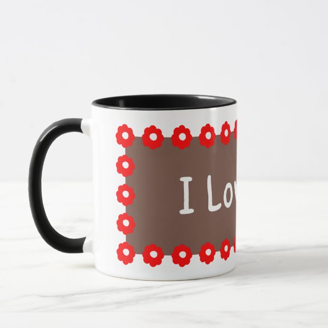 Romantic Message Mug (Left)