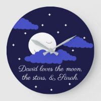 Romantic Moon with Stars