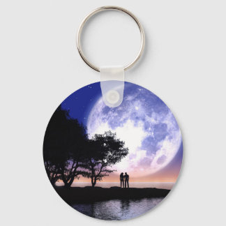 Romantic Moonlight Key Ring