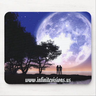 Romantic Moonlight Mouse Mat