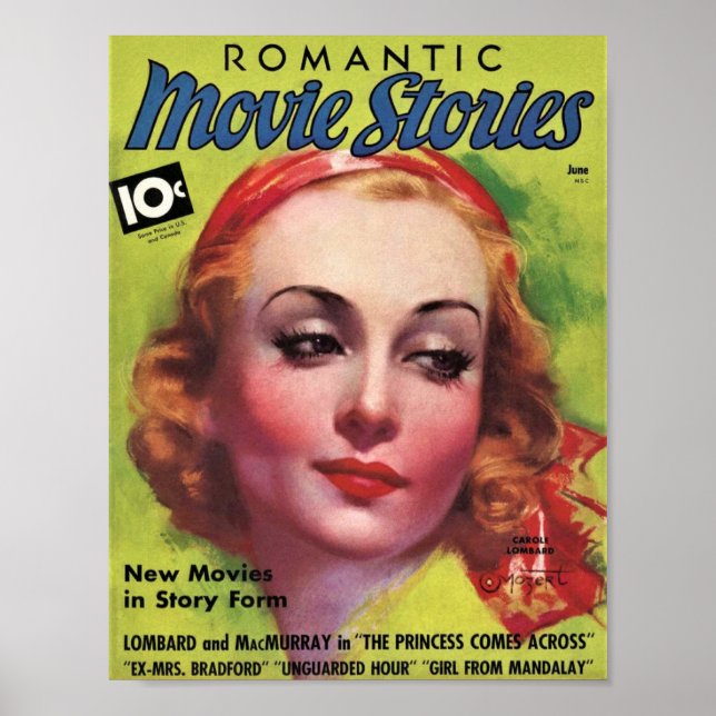 Romantic Movie Stories Poster (Front)
