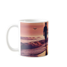 Romantic Mug Sunset Beach  –Couple Silhouettet Mug