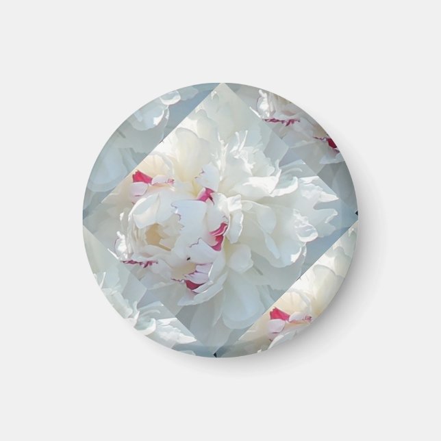 Romantic Multi Peony Magnet (Front)