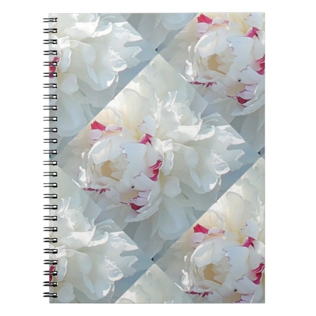 Romantic Multi Peony Notebook (Front)