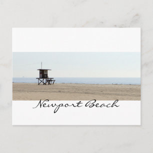 Romantic Newport Beach Postcard