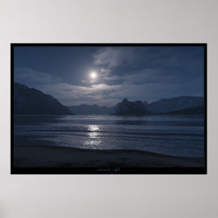 romantic night poster