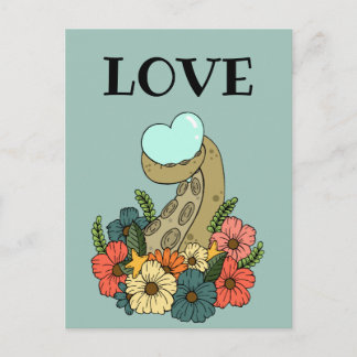 Romantic Octopus Love Card
