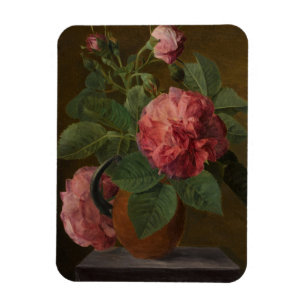 Romantic Old English Roses Magnet